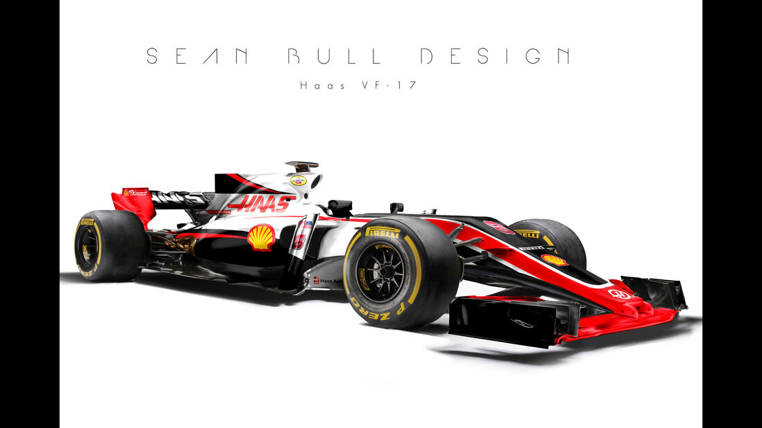 HaasF1 - F1-Designs 2017 - Sean Bull - Formel 1