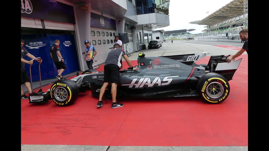HaasF1 - Formel 1 - GP Malaysia - Sepang - 28. September 2017