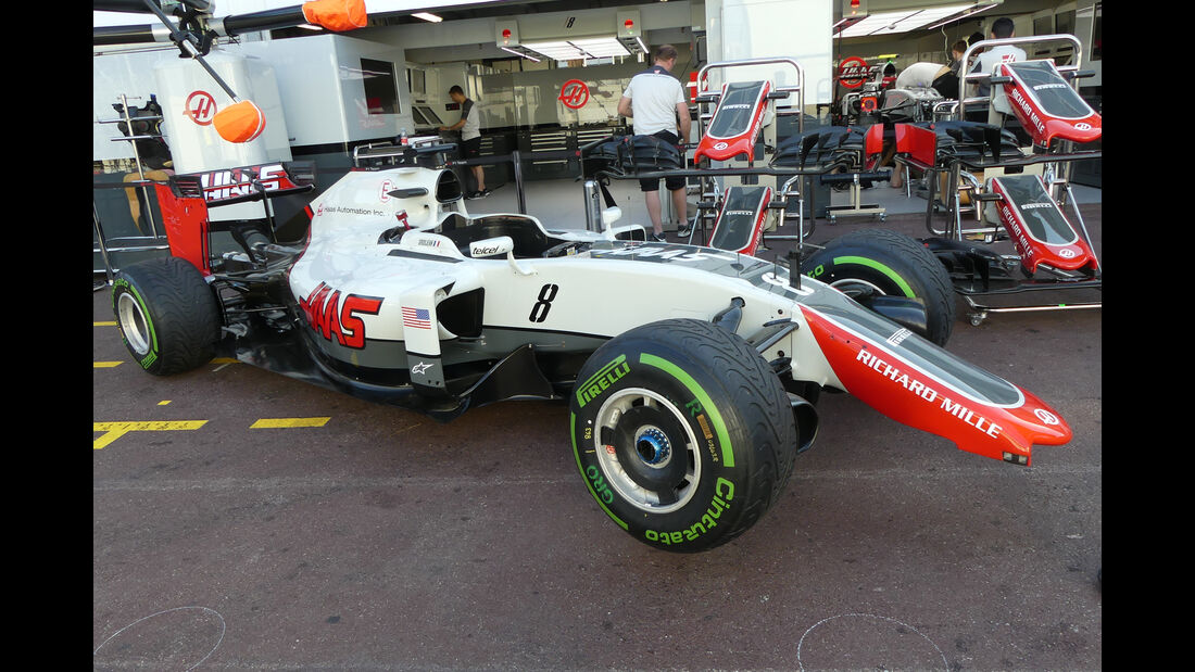 HaasF1 - Formel 1 - GP Monaco - 25. Mai 2016