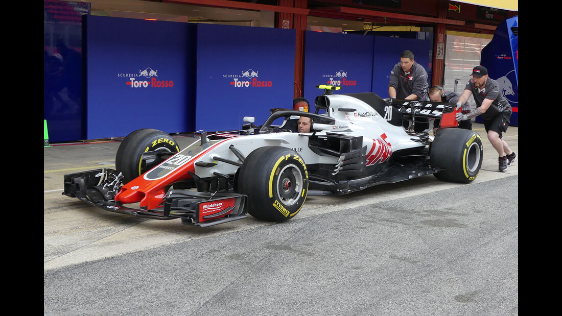 HaasF1 - Formel 1 - GP Spanien - Barcelona - 10. Mai 2018