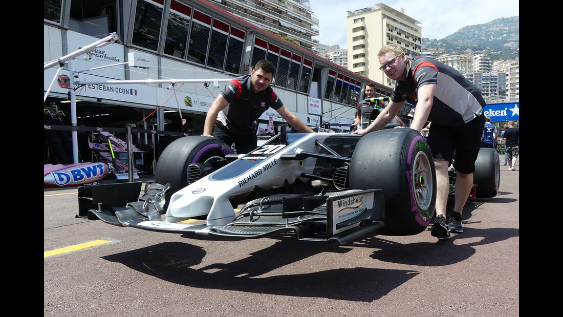 HaasF1 - GP Monaco - Formel 1 - 14. Mai 2017