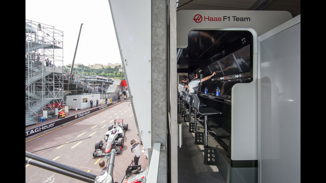HaasF1 - Logistik - GP Monaco 2016
