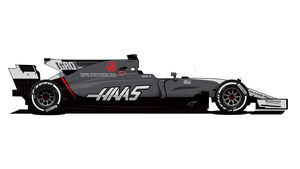 HaasF1 - Neue Lackierung - GP Monaco 2017