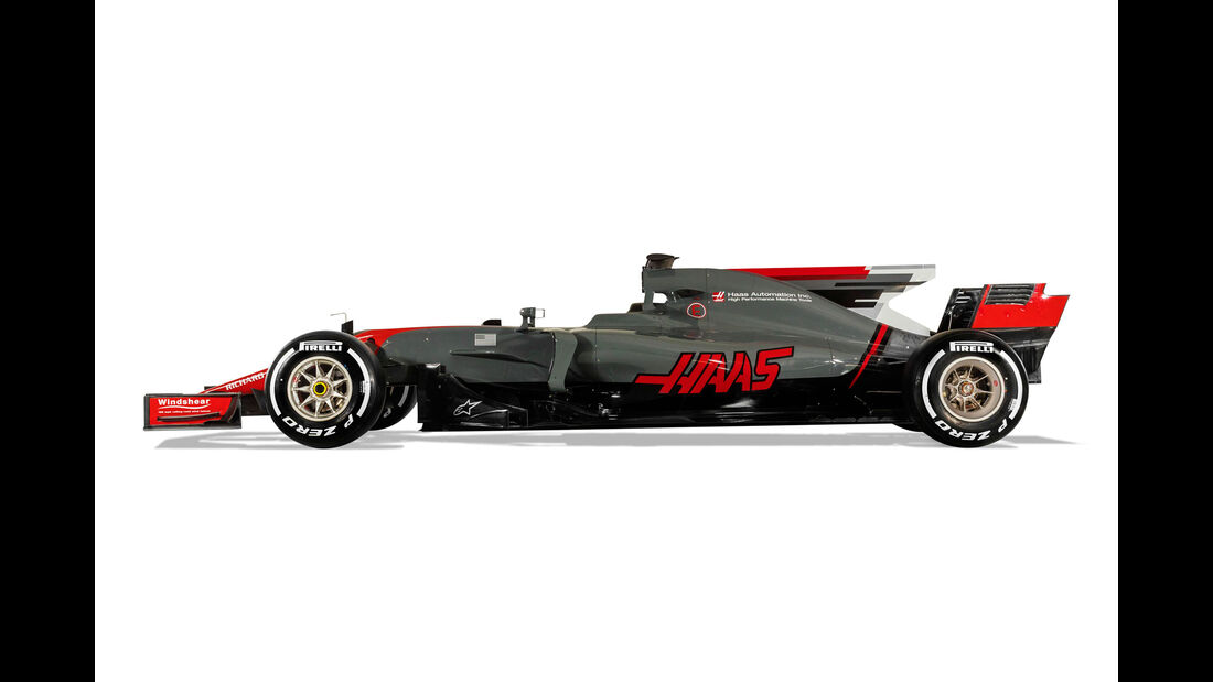 HaasF1 VF-17 - Rennwagen - F1 - Formel 1 2017