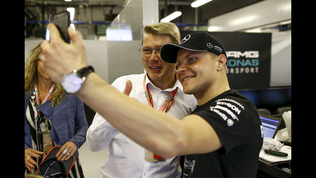 Häkkinen & Bottas - GP Abu Dhabi 2017