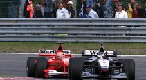 Häkkinen Schumacher GP Belgien 2000