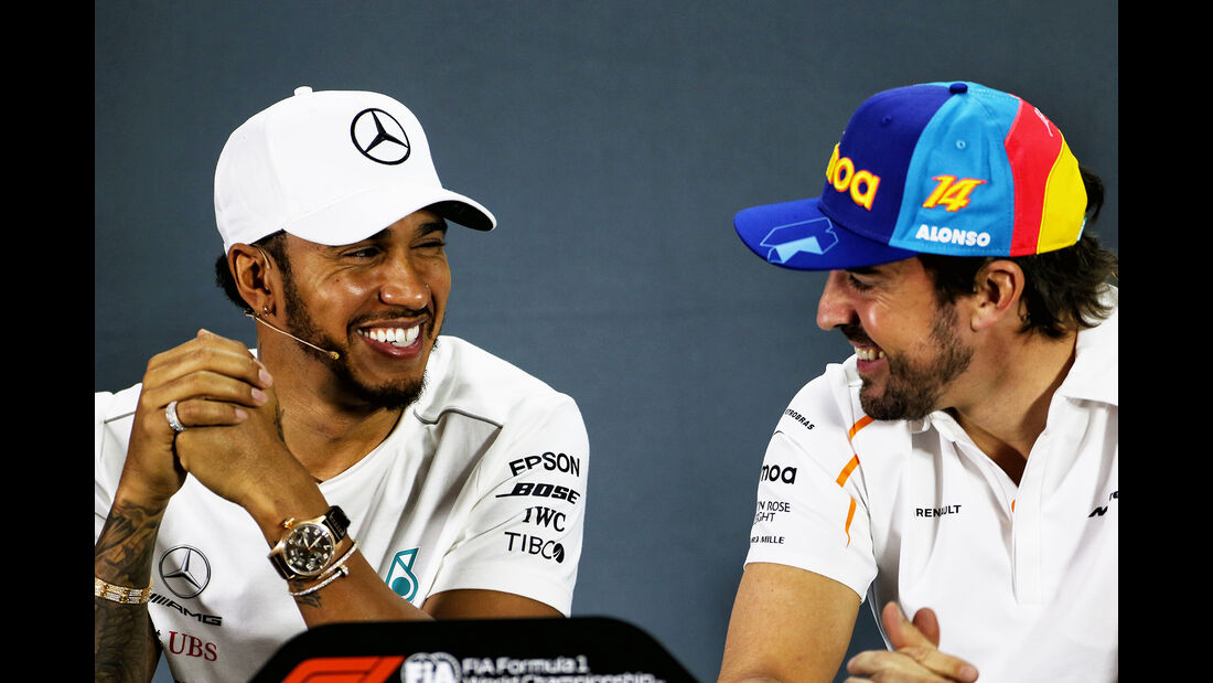 Hamilton & Alonso - GP Abu Dhabi - Formel 1 - 22. November 2018