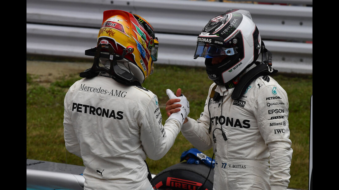 Hamilton & Bottas - Mercedes - Formel 1 - GP Japan - Suzuka - 7. Oktober 2017