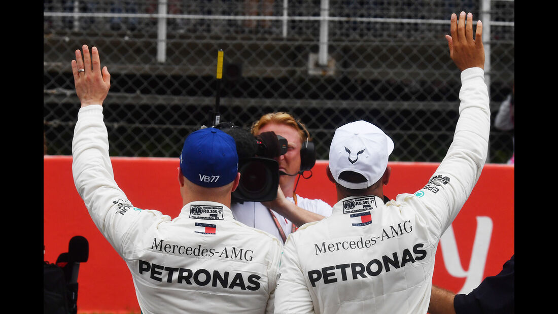 Hamilton & Bottas - Mercedes - Formel 1 - GP Spanien - Barcelona - 12. Mai 2018