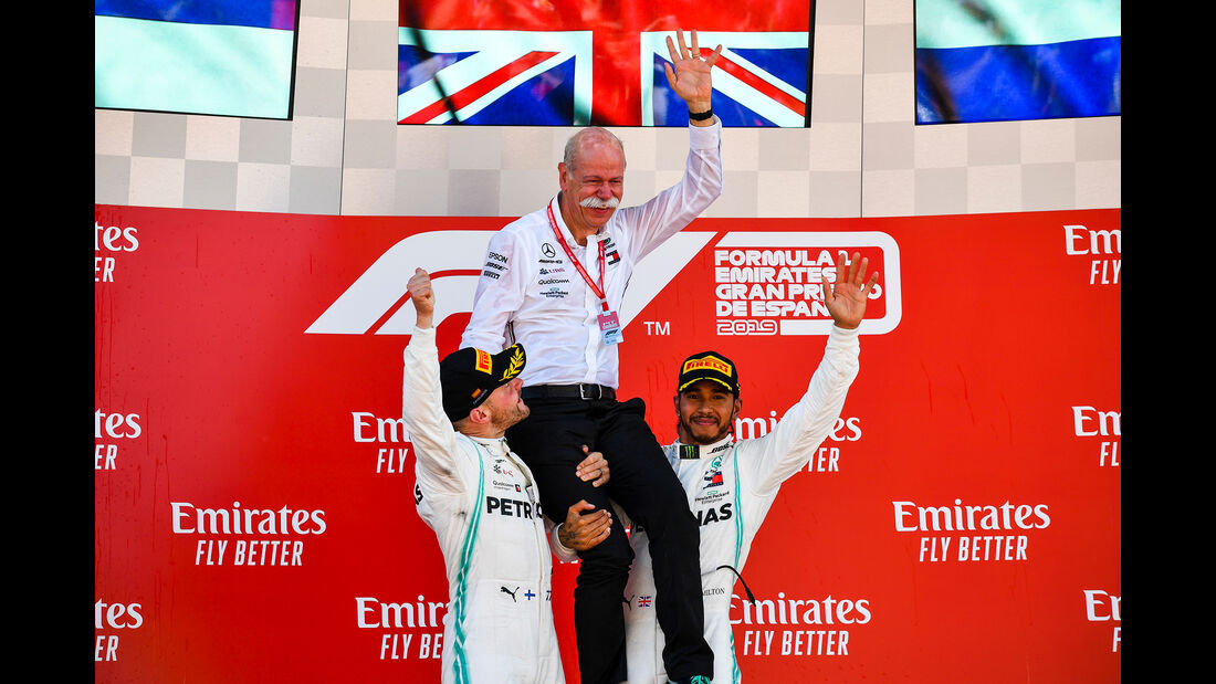 Hamilton, Bottas & Zetsche - Formel 1 - GP Spanien 2019