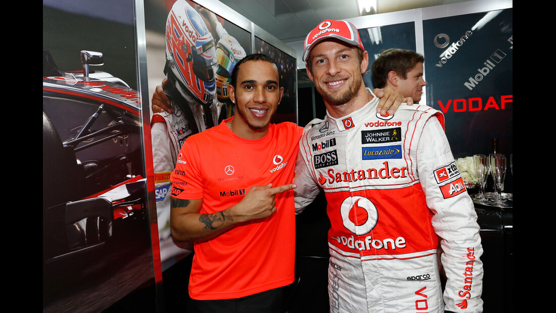 Hamilton & Button GP Brasilien 2012