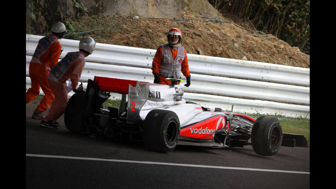Hamilton Crash GP Japan