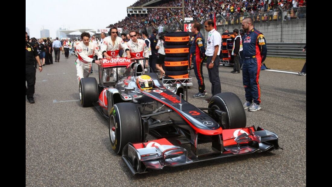Hamilton Formel 1 GP China 2011