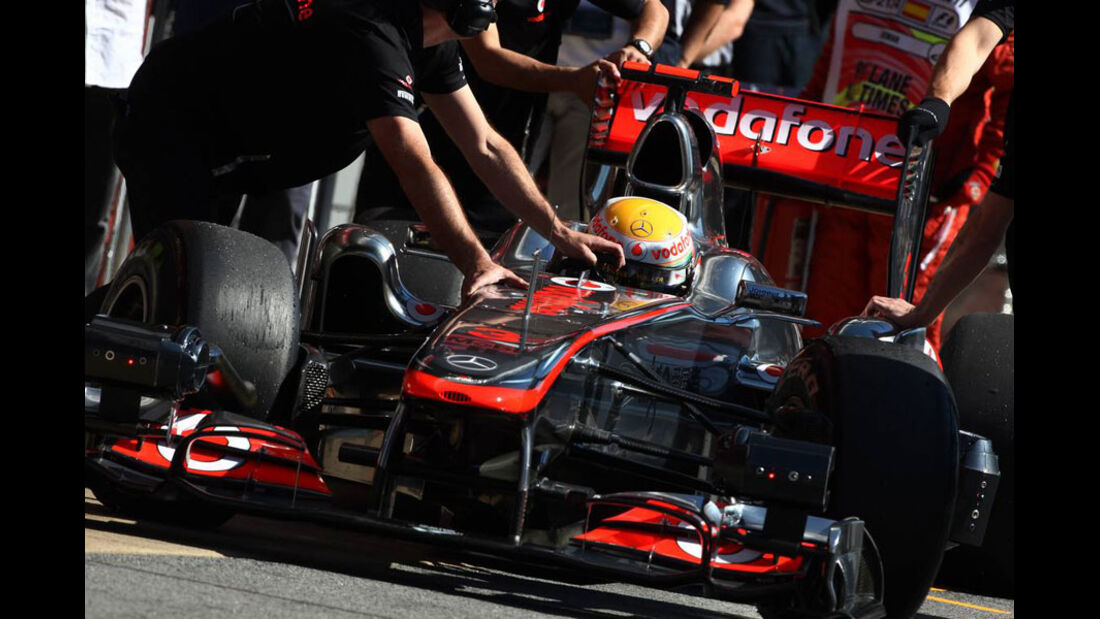Hamilton GP Spanien 2011