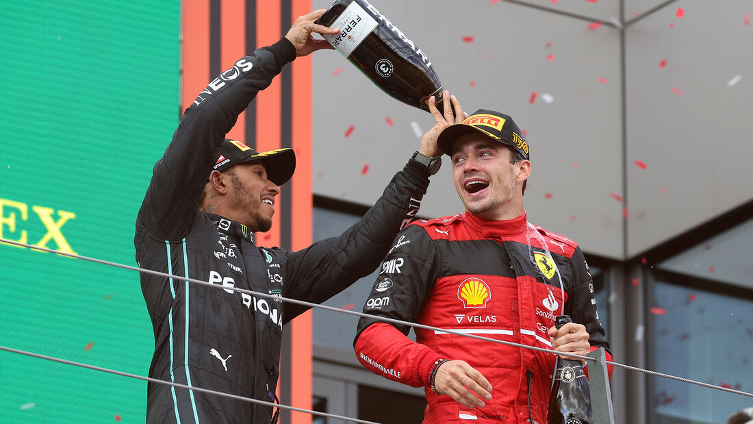 Hamilton & Leclerc - Formel 1  - GP Österreich 2022