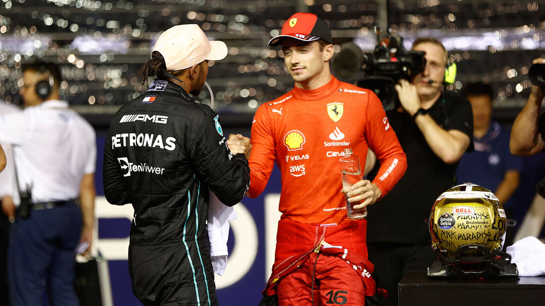 Hamilton - Leclerc - Formel 1 - GP Singapur - Qualifikation - 1.10.2022