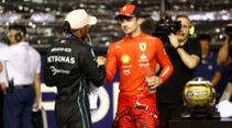 Hamilton - Leclerc - Formel 1 - GP Singapur - Qualifikation - 1.10.2022