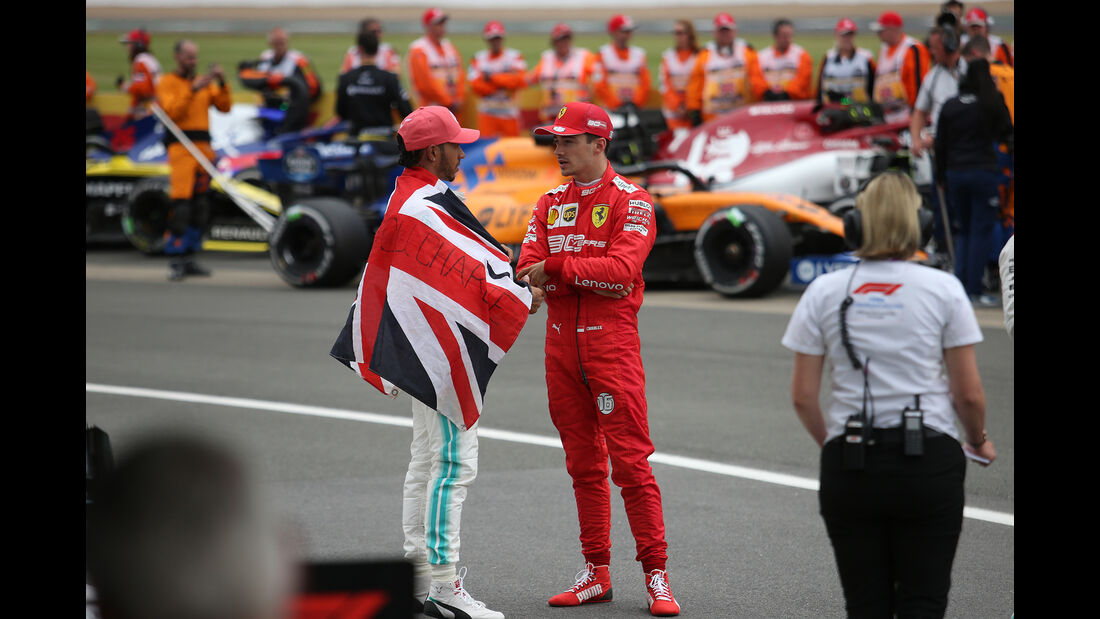 Hamilton - Leclerc - GP England 2019 - Silverstone - Rennen