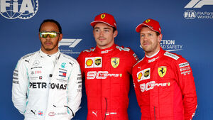 Hamilton - Leclerc - Vettel - GP Russland 2019 - Sotschi - Qualifying