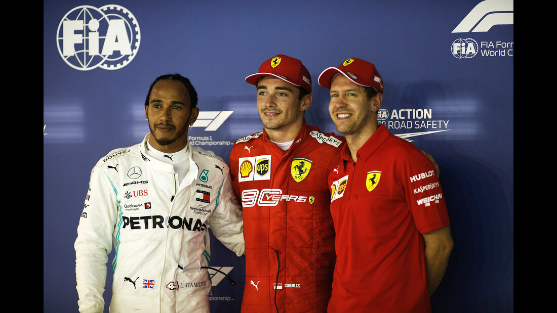 Hamilton - Leclerc - Vettel - GP Singapur 2019 - Qualifying