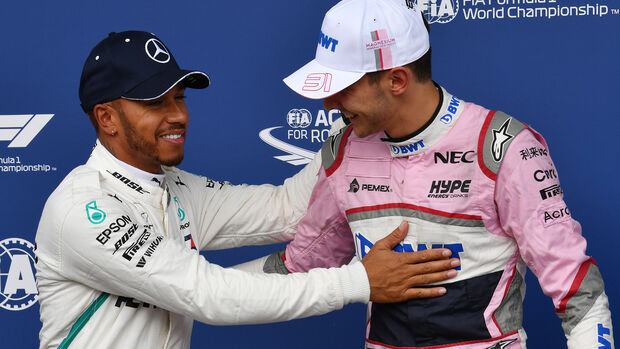 Hamilton & Ocon - Force India - Formel 1 - GP Belgien - Spa-Francorchamps - 25. August 2018