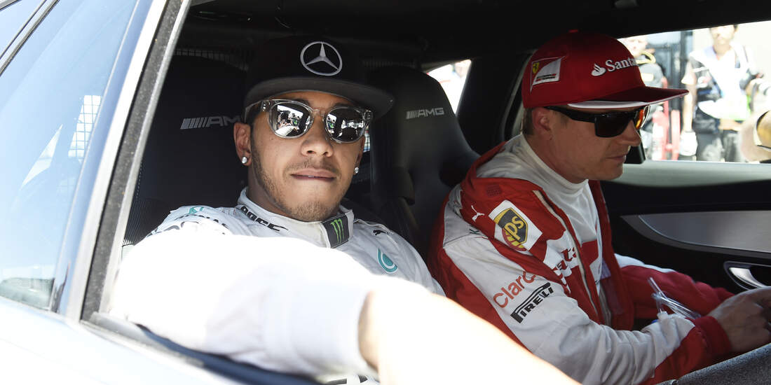 Hamilton & Räikkönen - Formel 1 - GP Kanada - Montreal - 6. Juni 2015