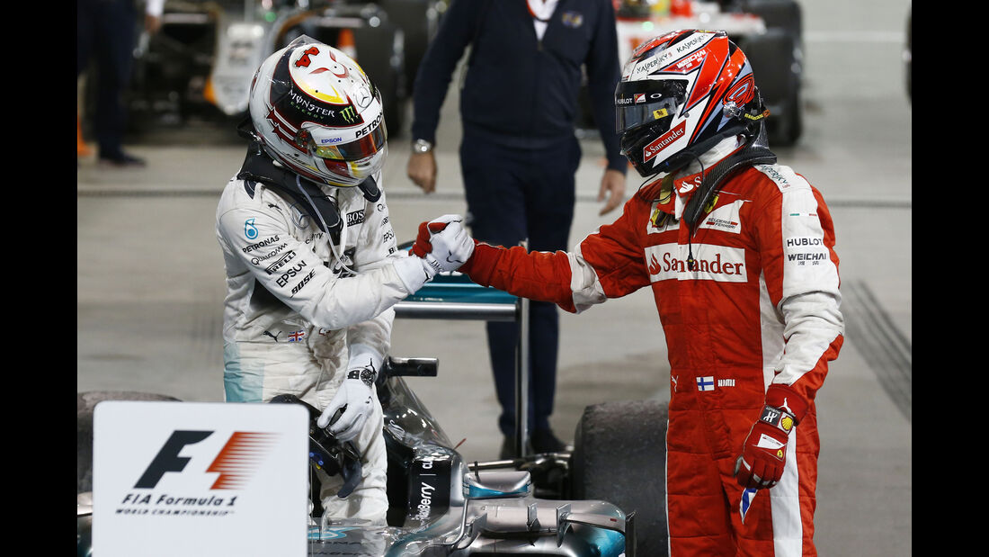 Hamilton & Räikkönen - GP Bahrain 2015