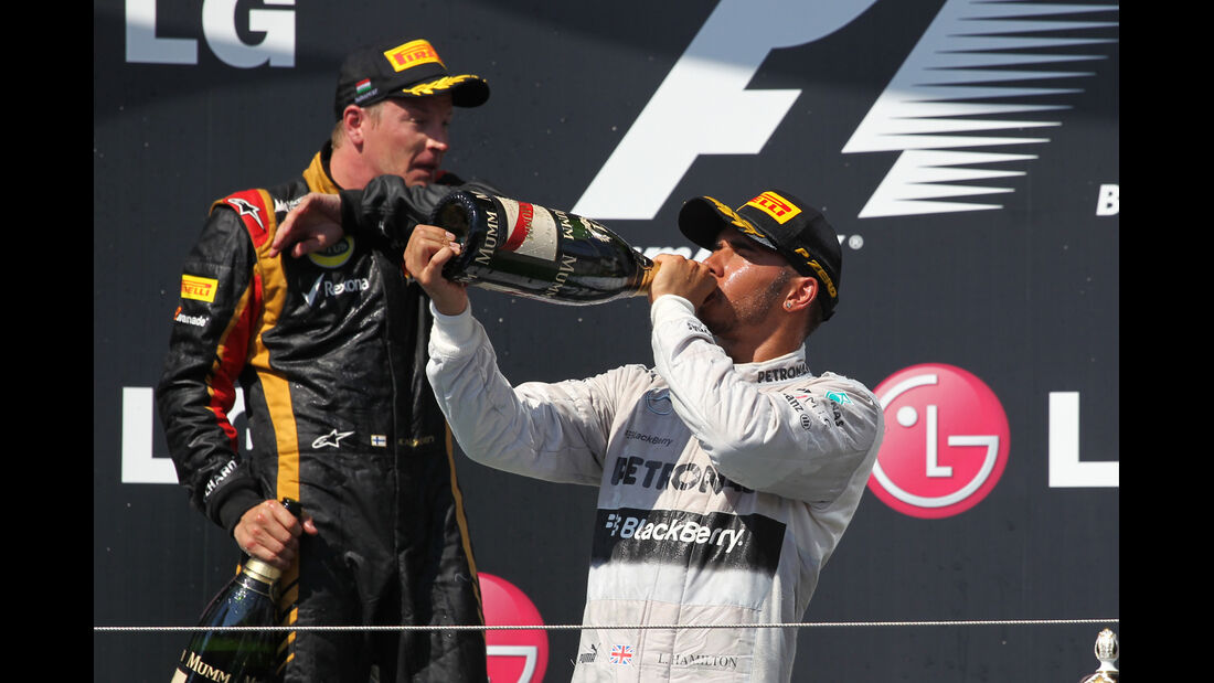 Hamilton & Räikkönen - GP Ungarn 2013