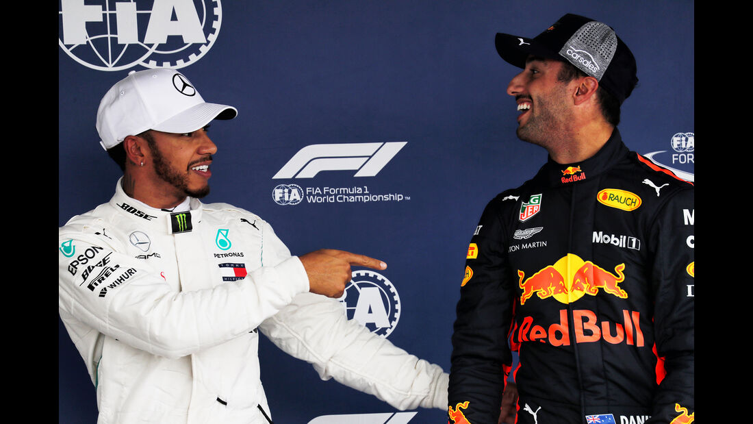 Hamilton & Ricciardo - Formel 1 - GP Mexiko - 27. Oktober 2018