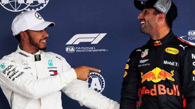 Hamilton & Ricciardo - Formel 1 - GP Mexiko - 27. Oktober 2018