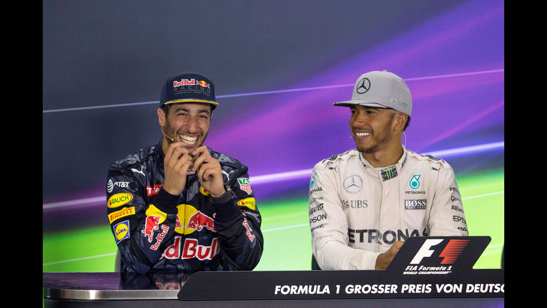 Hamilton - Ricciardo - GP Deutschland 2016 - Hockenheim