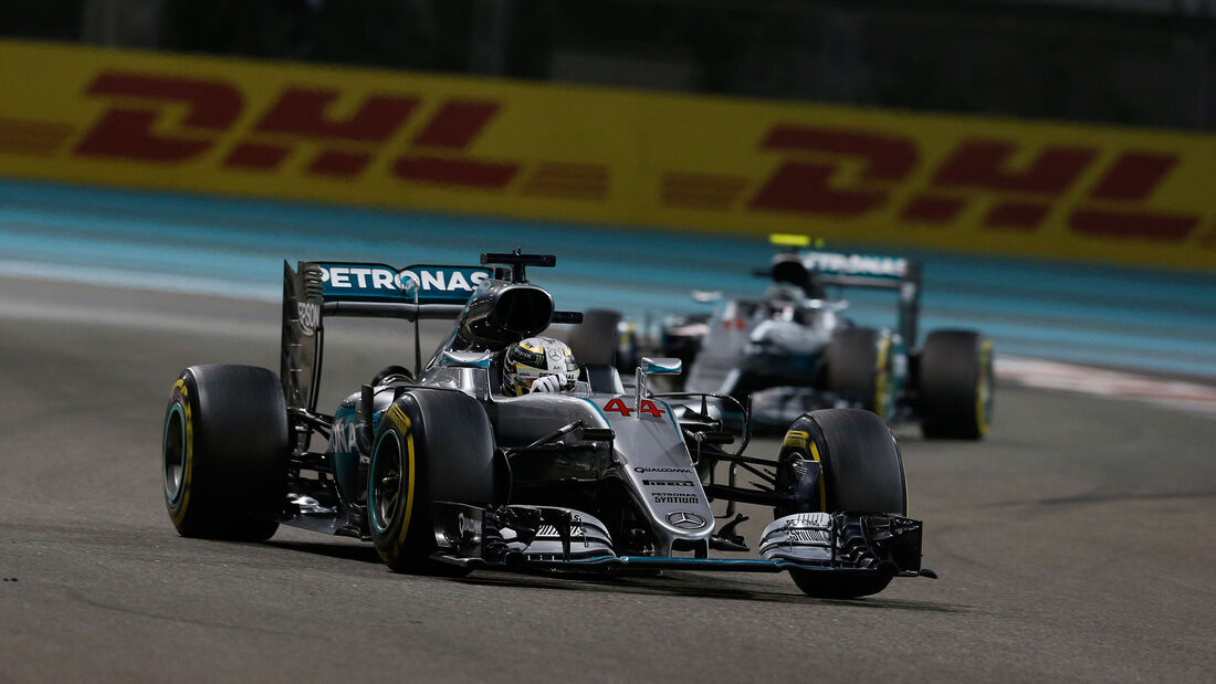 Hamilton & Rosberg - GP Abu Dhabi 2016