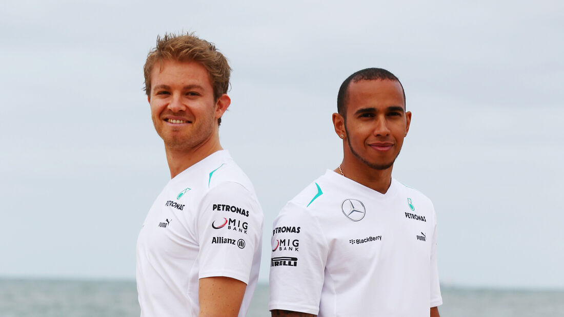 Hamilton Rosberg GP Australien 2013