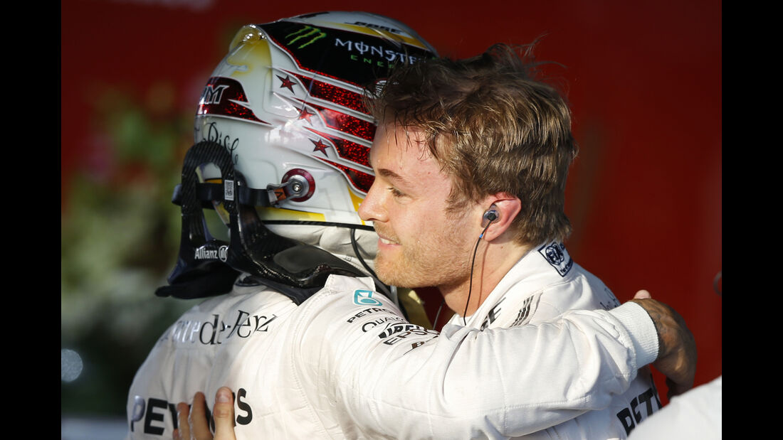 Hamilton & Rosberg - GP Australien 2016