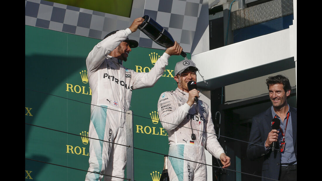 Hamilton & Rosberg - GP Australien 2016