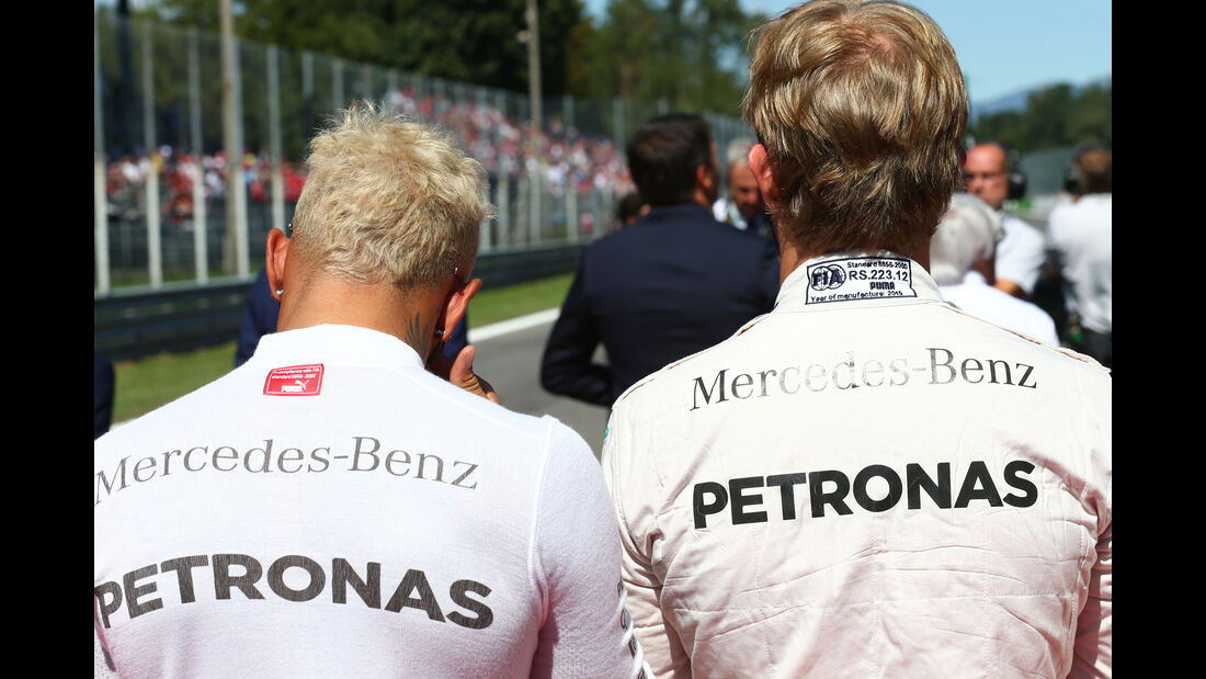 Hamilton & Rosberg - GP Italien 2015