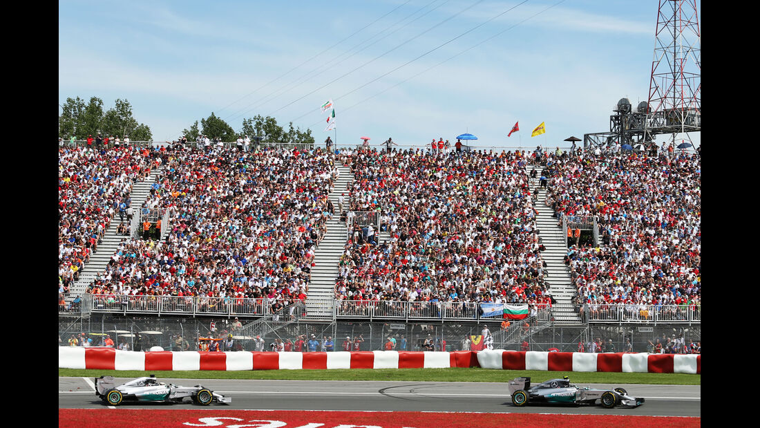 Hamilton & Rosberg - GP Kanada 2014