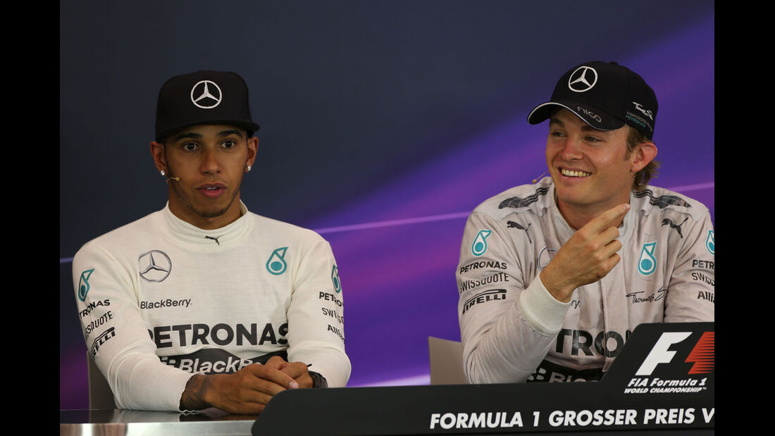 Hamilton & Rosberg - GP Österreich 2014