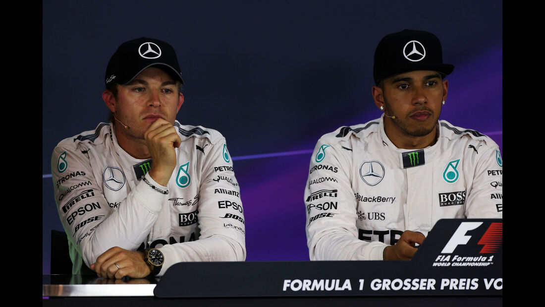 Hamilton - Rosberg - GP Österreich - Qualifiying - Formel 1 - Samstag - 20.6.2015