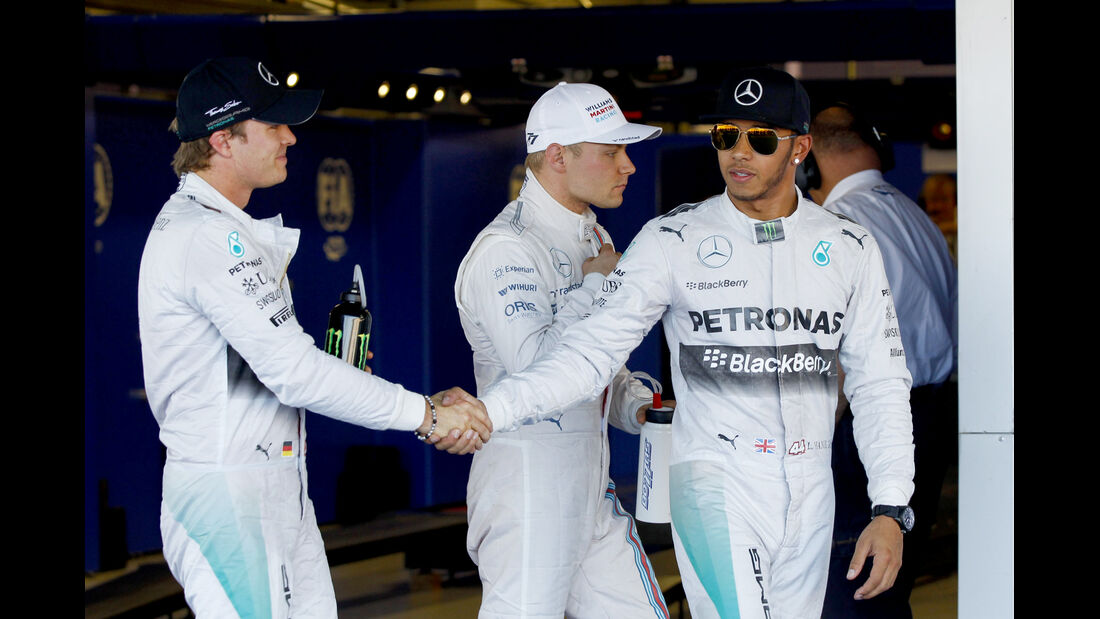 Hamilton & Rosberg - GP Russland 2014