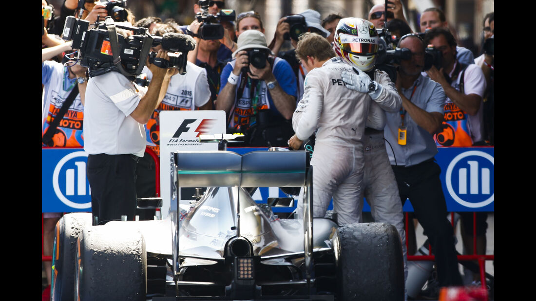 Hamilton & Rosberg - GP Spanien 2015