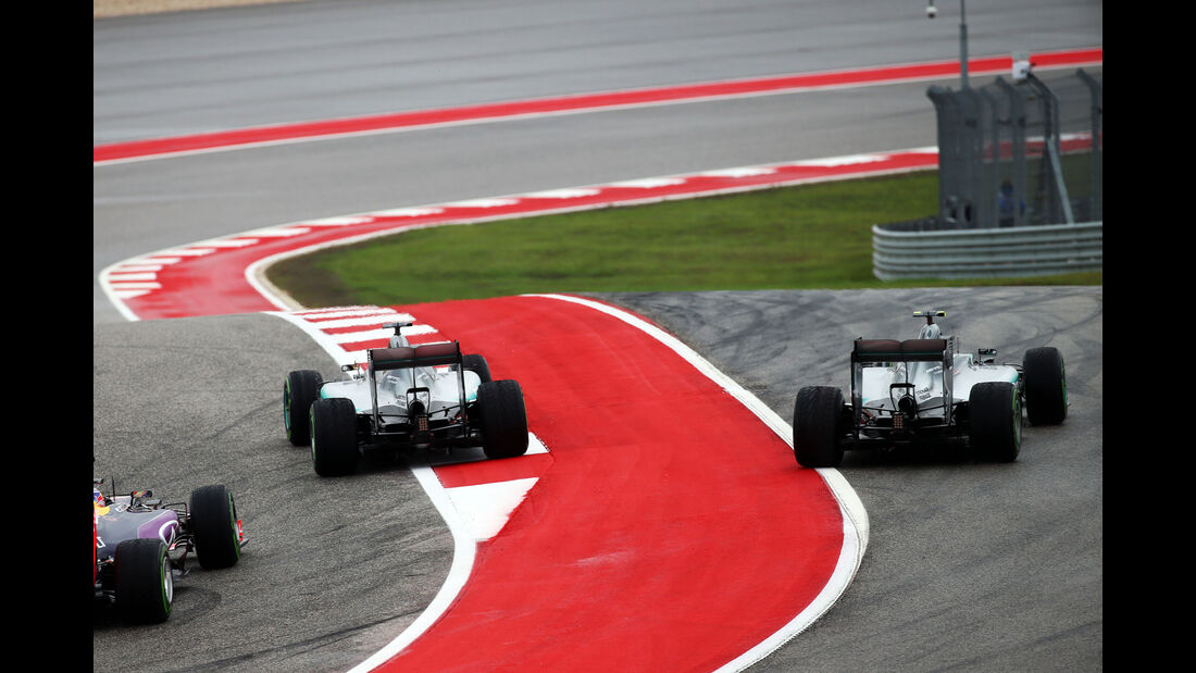 Hamilton & Rosberg - GP USA 2015