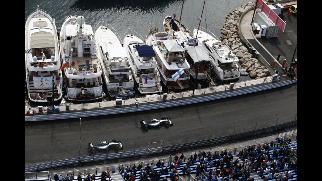 Hamilton & Rosberg - Mercedes - Formel 1 - GP Monaco - 21. Mai 2015