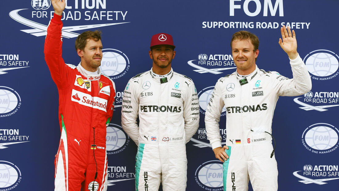 Hamilton - Rosberg - Vettel - GP Kanada 2016 - Qualifying - Montreal