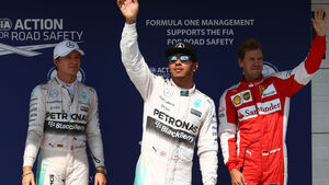 Hamilton - Rosberg - Vettel - GP Ungarn - Qualifying