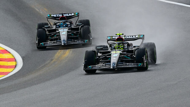 Hamilton & Russell - Mercedes - Formel 1 - GP Belgien - Spa-Francorchamps - 28. Juli 2023