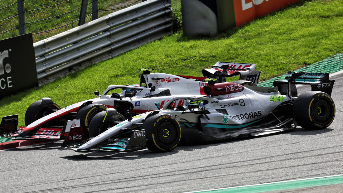 Hamilton - Schumacher - Formel 1 - Sprint - GP Österreich 2022 - Spielberg 
