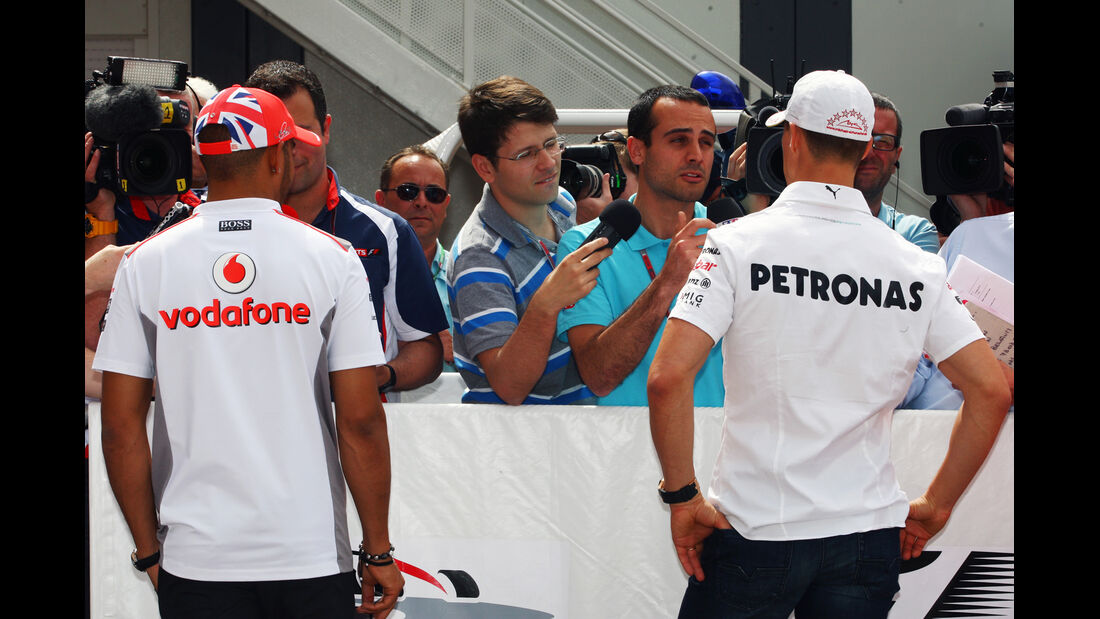 Hamilton & Schumacher - GP Monaco - 23. Mai 2012