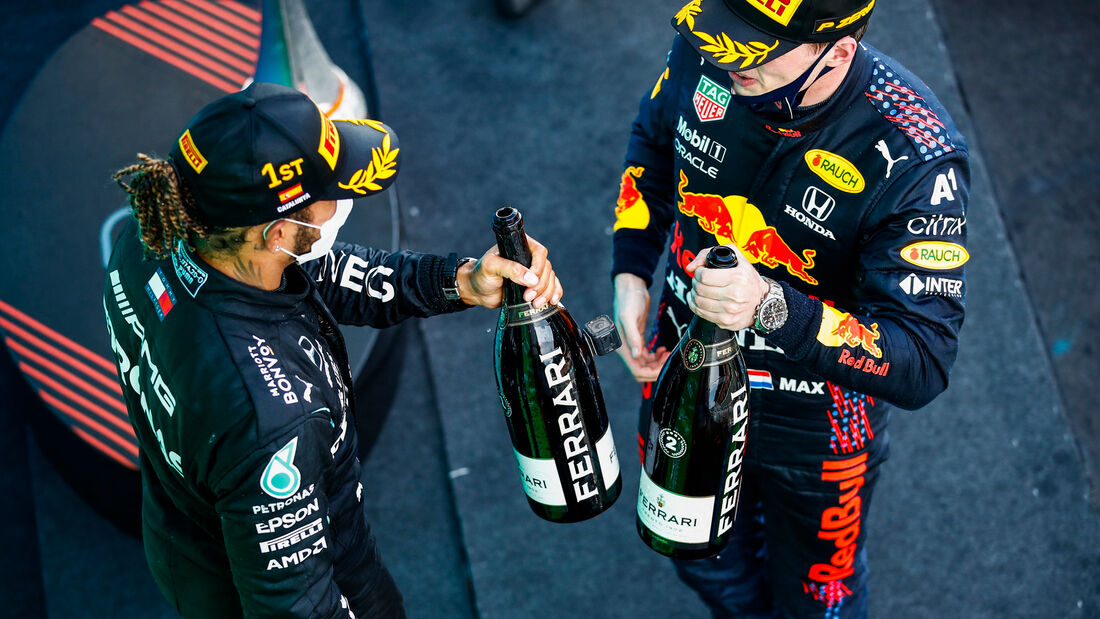Hamilton - Verstappen - Formel 1 - GP Spanien 2021 - Barcelona - Rennen