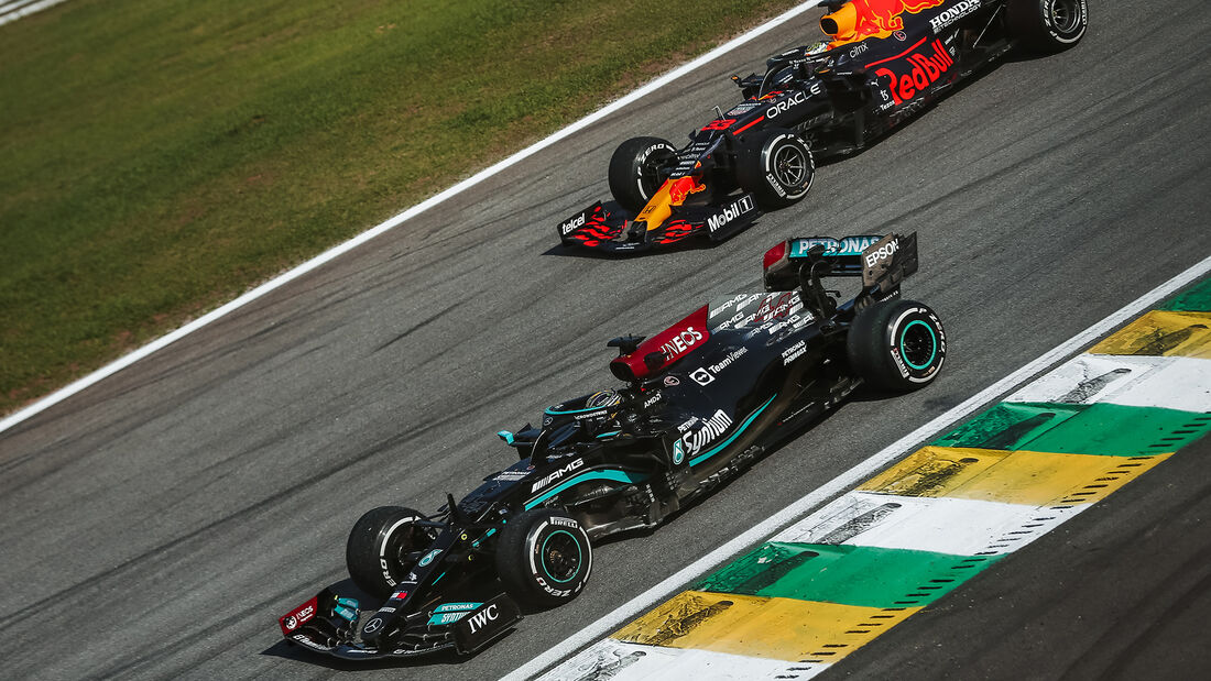 Hamilton - Verstappen - GP Brasilien 2021 - Formel 1